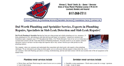 Desktop Screenshot of dalworthplumber.com